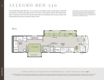2021 Tiffin Allegro RED 340 Flyer