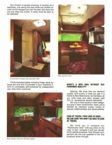1984 Roadtrek Full Line Brochure page 4