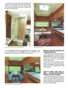 1987 Roadtrek Full Line Brochure page 4