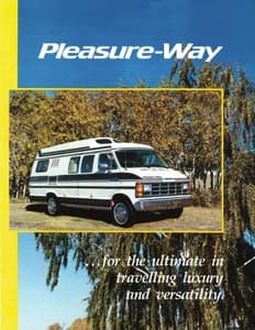 1988 Pleasure-Way Full Line Brochure page 1