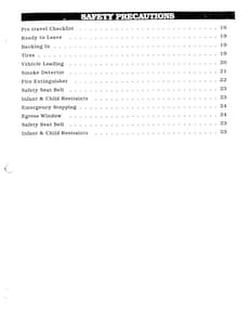 1990 Holiday Rambler Aluma Lite XL Owner Manual Owner's Manual page 17