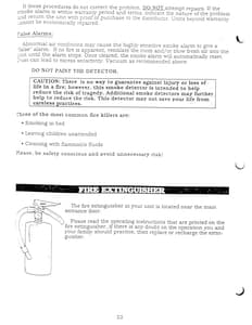 1990 Holiday Rambler Aluma Lite XL Owner Manual Owner's Manual page 24