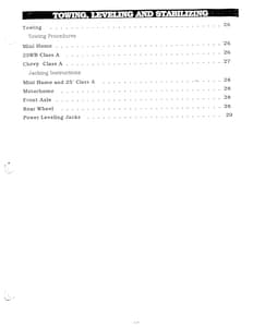 1990 Holiday Rambler Aluma Lite XL Owner Manual Owner's Manual page 27