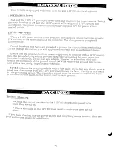 1990 Holiday Rambler Aluma Lite XL Owner Manual Owner's Manual page 36