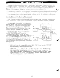 1990 Holiday Rambler Aluma Lite XL Owner Manual Owner's Manual page 38