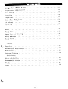 1990 Holiday Rambler Aluma Lite XL Owner Manual Owner's Manual page 45