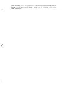 1990 Holiday Rambler Aluma Lite XL Owner Manual Owner's Manual page 67