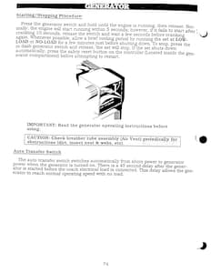 1990 Holiday Rambler Aluma Lite XL Owner Manual Owner's Manual page 76