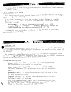 1990 Holiday Rambler Aluma Lite XL Owner Manual Owner's Manual page 79