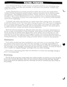 1990 Holiday Rambler Aluma Lite XL Owner Manual Owner's Manual page 92