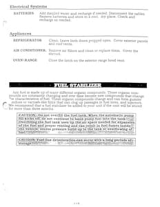 1990 Holiday Rambler Aluma Lite XL Owner Manual Owner's Manual page 117