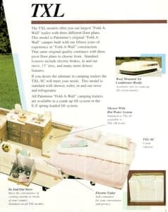 1990 Palomino Camping Trailers Brochure page 3