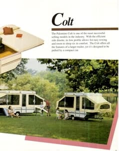 1990 Palomino Camping Trailers Brochure page 10