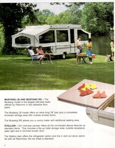 1991 Palomino Truck Camper And Tent Camper Brochure page 6