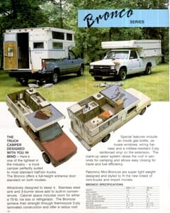 1991 Palomino Truck Camper And Tent Camper Brochure page 10