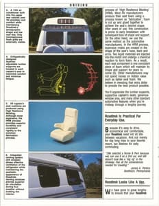 1991 Roadtrek Full Line Brochure page 4