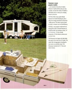 1992 Palomino Truck Camper And Tent Camper Brochure page 7