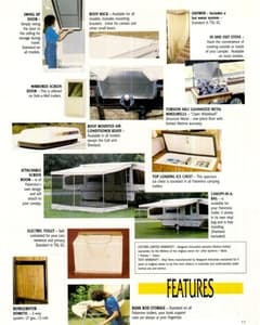 1992 Palomino Truck Camper And Tent Camper Brochure page 11