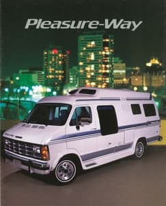 1992 Pleasure-Way Full Line Brochure page 1