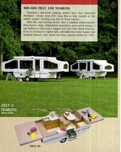 1993 Palomino Camping Trailers Brochure page 5