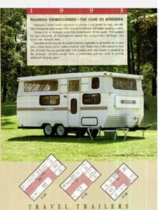 1993 Palomino Truck Camper And Travel Trailer Brochure page 3