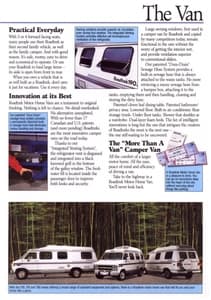 1993 Roadtrek Full Line Brochure page 5