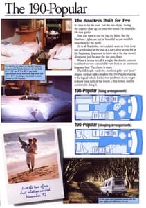 1993 Roadtrek Full Line Brochure page 8