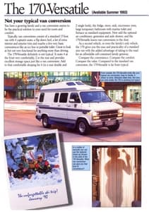 1993 Roadtrek Full Line Brochure page 10