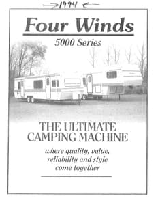 1994 Dutchmen Four Winds Brochure page 1