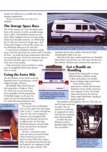 1994 Roadtrek Full Line Brochure page 4
