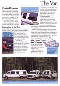 1994 Roadtrek Full Line Brochure page 5