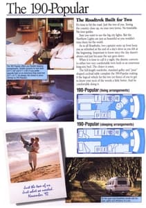 1994 Roadtrek Full Line Brochure page 8