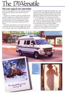1994 Roadtrek Full Line Brochure page 10