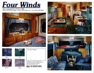 1994 Thor Four Winds Brochure page 2
