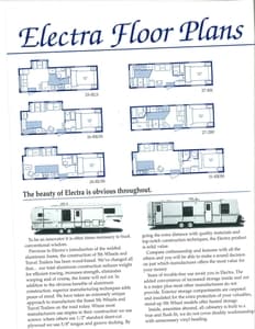 1995 Dutchmen Electra Brochure page 2