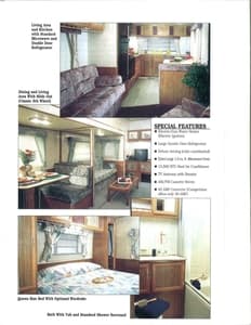 1995 Dutchmen Floor Plans Brochure page 2