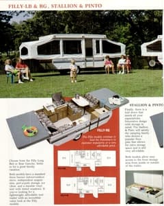1995 Palomino Camping Trailers Brochure page 4
