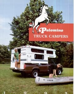 1995 Palomino Truck Campers Brochure page 1