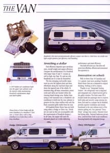 1995 Roadtrek Full Line Brochure page 4
