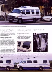1995 Roadtrek Full Line Brochure page 5
