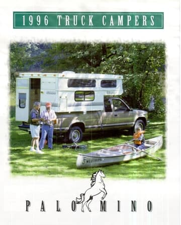 1996 Palomino Truck Campers Brochure