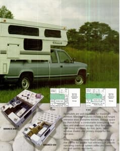 1996 Palomino Truck Campers Brochure page 3