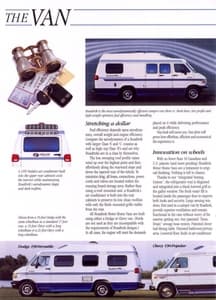 1996 Roadtrek Full Line Brochure page 4