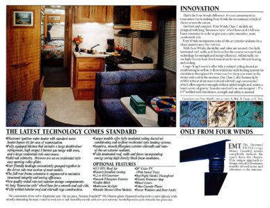 1996 Thor Four Winds Brochure page 2