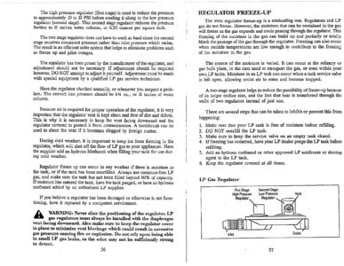 1996 Thor Hurricane Owner's Manual Brochure page 32