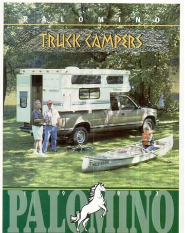 1997 Palomino Truck Campers Brochure