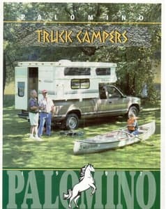 1997 Palomino Truck Campers Brochure page 1