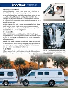 1997 Roadtrek Full Line Brochure page 5