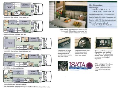 1998 Dynamax Isata Sport Sedan Brochure page 5