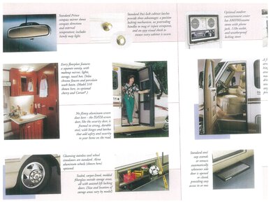 1998 Dynamax Isata Touring Sedan Brochure page 9